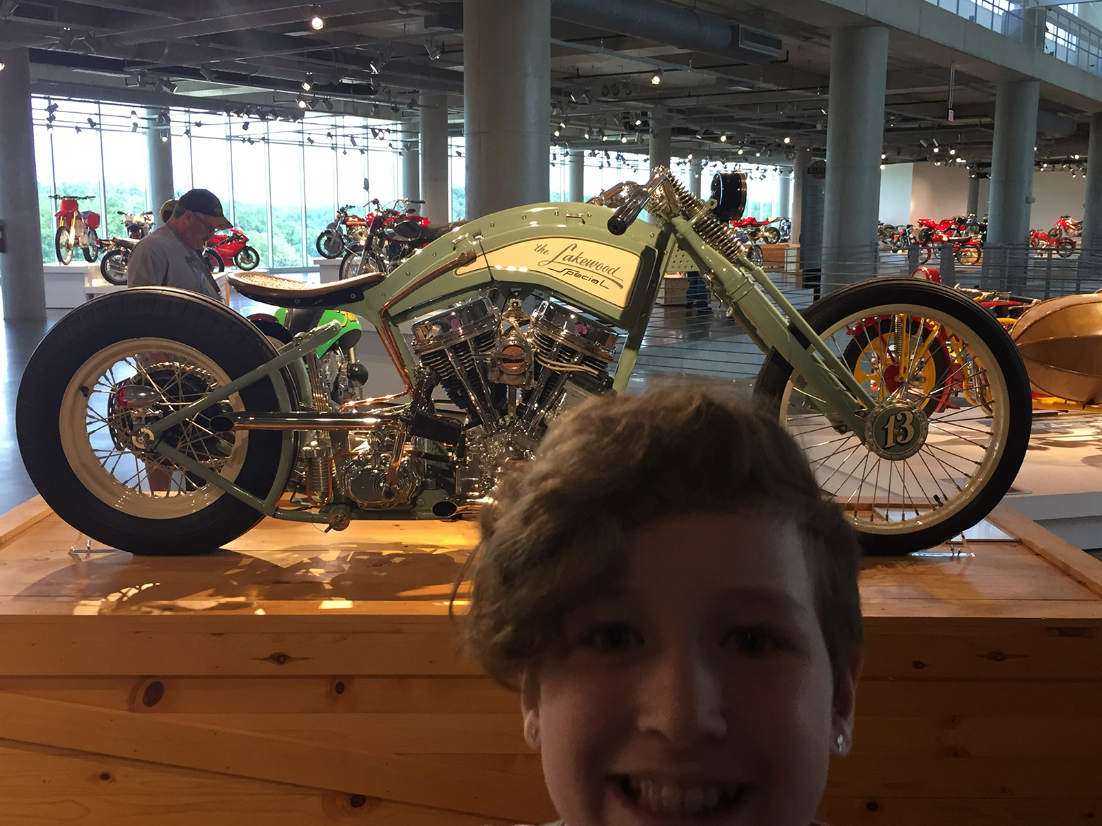 At the Motorcycle Museum